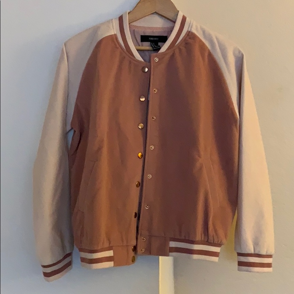 NWT Forever 21 varsity style jacket